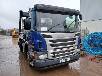 2013 Scania P230 4x2 Skip Loader