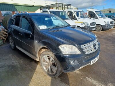 2010 Mercedes ML300 Cdi 4Matic Car - 2