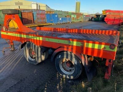 Tandem Axle Drawbar Skip Trailer - 6