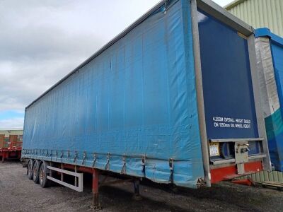 2007 SDC Triaxle Curtainside Trailer