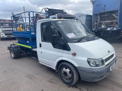 2000 Ford Transit 350 LWB Scissor Lift