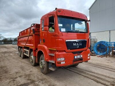 2008 MAN TGS 35 400 8x4 Steel Body Tipper