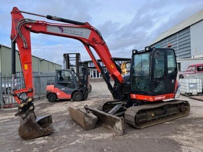 2019 Kubota KX080-4a Excavator