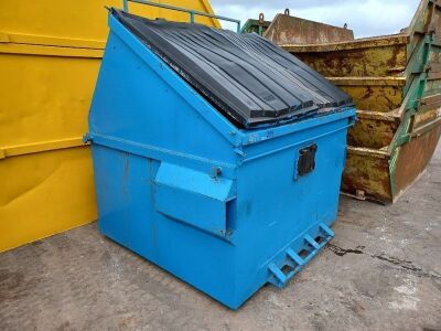 Front Loader Covered Bin