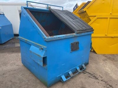 Front Loader Covered Bin