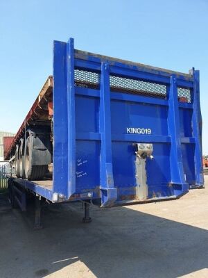 2004 SDC Triaxle Flat Trailer - 4