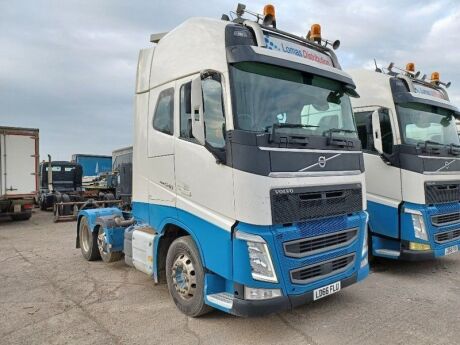 2016 Volvo FH540 Globetrotter 6x2 Mini Midlift Tractor Unit