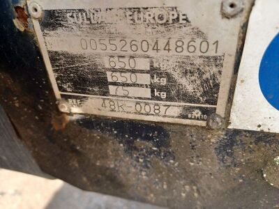 2006 Sullair 48K-0097 Single Axle Drawbar Two Tool Compressor - 4