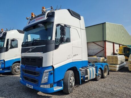 2018 Volvo FH540 Globetrotter 6x2 Mini Midlift Tractor Unit