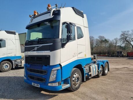 2016 Volvo FH540 Globetrotter 6x2 Mini Midlift Tractor Unit