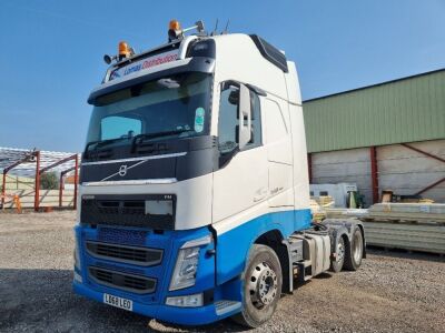 2018 Volvo FH540 Globetrotter 6x2 Mini Midlift Tractor Unit