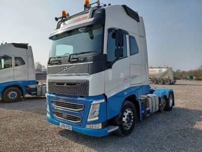 2016 Volvo FH540 Globetrotter 6x2 Mini Midlift Tractor Unit - 2