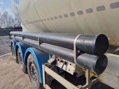 2013 Feldbinder Triaxle 40³ 2 Pot Powder Tanker 40 Cube - 14