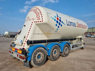 2013 Feldbinder Triaxle 36³ 2 Pot Triaxle Powder Tanker  - 3