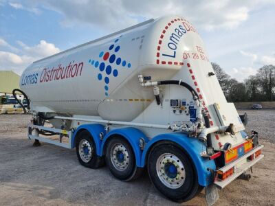 2013 Feldbinder Triaxle 36³ 2 Pot Triaxle Powder Tanker  - 4