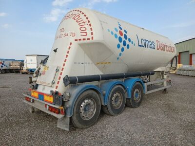 2013 Feldbinder Triaxle 36³ 2 Pot Powder Tanker 36 Cube - 3