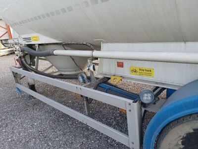 2013 Feldbinder Triaxle 36³ 2 Pot Powder Tanker 36 Cube - 9