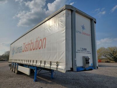 2018 Tiger Triaxle Curtainside Trailer  - 4