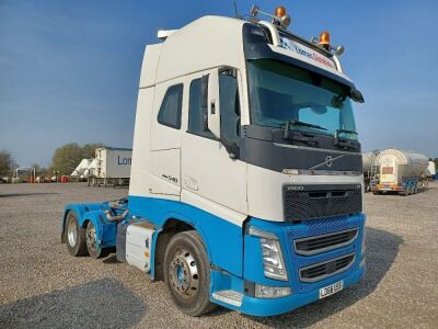 2016 Volvo FH540 Globetrotter 6x2 Mini Midlift Tractor Unit