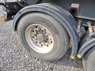 2017 Dennison Triaxle Alloy Body Sliding Bogie Tipping Trailer - 11