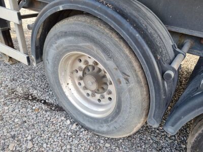 2017 Dennison Triaxle Alloy Body Sliding Bogie Tipping Trailer - 15