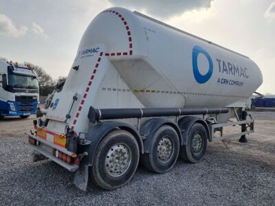 2014 Feldbinder Triaxle 36m³ 2 Pot Powder Tanker  - 3