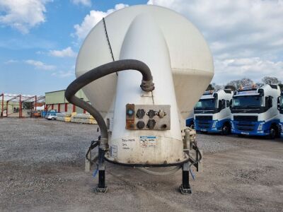 2014 Feldbinder Triaxle 36m³ 2 Pot Powder Tanker  - 6