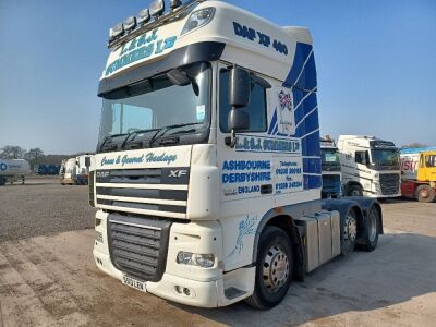 2013 DAF XF105 460 6x2 Superspace Midlift Tractor Unit - 2