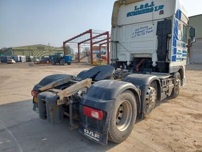 2013 DAF XF105 460 6x2 Superspace Midlift Tractor Unit - 4