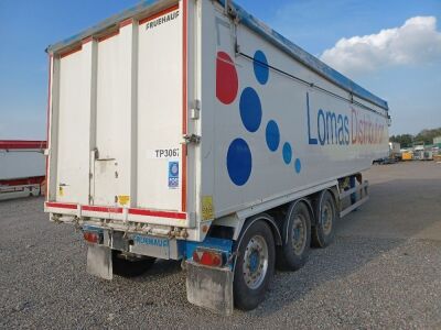 2015 Fruehauft Triaxle Alloy Body Tipping Trailer - 5