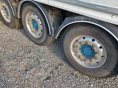 2015 Fruehauft Triaxle Alloy Body Tipping Trailer - 14