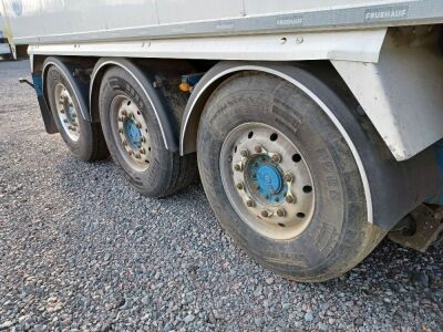 2015 Fruehauft Triaxle Alloy Body Tipping Trailer - 18