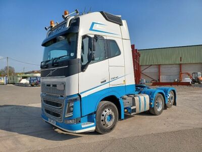 2017 Volvo FH16 750 Globetrotter Rear Lift Tractor Unit