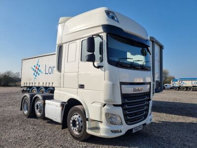 2017 DAF XF510 Super Space 6x2 Midlift Tractor Unit