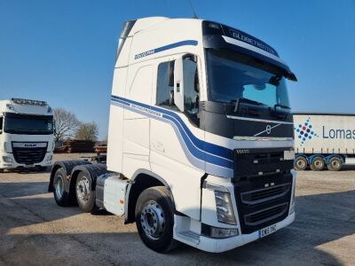 2015 Volvo FH 500 Globetrotter 6x2 Mid Lift Tractor Unit 