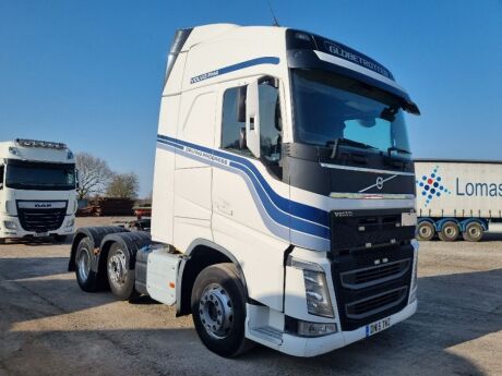 2015 Volvo FH 500 Globetrotter 6x2 Mid Lift Tractor Unit 