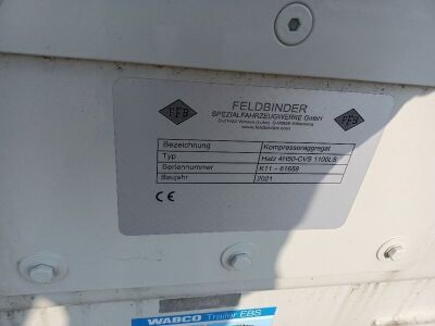 2021 Feldbinder HATZ4H50 - CVS1100LS Power Pack - 8