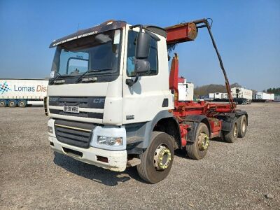 2008 DAF CF85 360 8x4 Hook Loader - 2