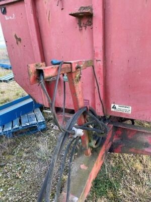 1985 Weeks Tandem Axle Drawbar Tipper Trailer - 2