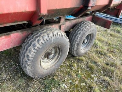 1985 Weeks Tandem Axle Drawbar Tipper Trailer - 4