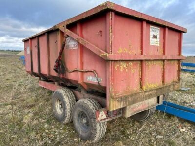 1985 Weeks Tandem Axle Drawbar Tipper Trailer - 5