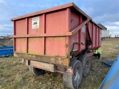 1985 Weeks Tandem Axle Drawbar Tipper Trailer - 6