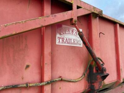 1985 Weeks Tandem Axle Drawbar Tipper Trailer - 8