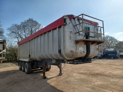 2000 Fruehauf Triaxle Bulk Tipping Trailer