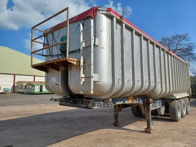 2000 Fruehauf Triaxle Bulk Tipping Trailer - 2