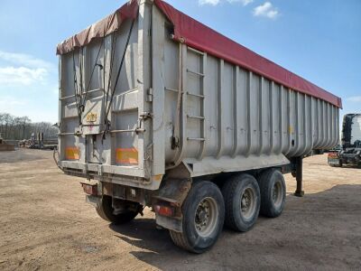 2000 Fruehauf Triaxle Bulk Tipping Trailer - 4
