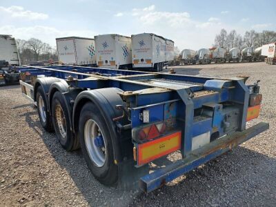 2007 Dennison Triaxle 30ft Skeletal Trailer - 7