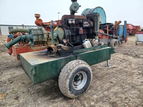 Single Axle Drawbar Pump Unit