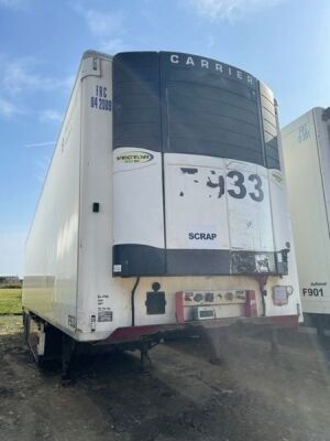 2003 Chereau Triaxle Fridge Trailer - 2