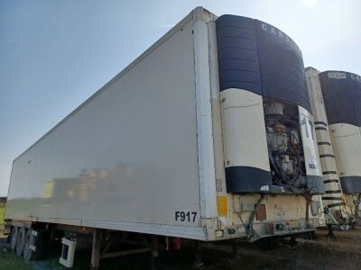 2002 Gray & Adams Triaxle Fridge Trailer